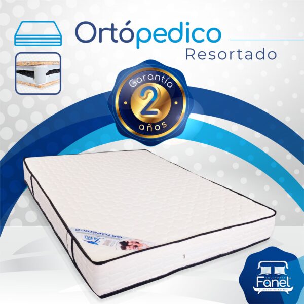 Colchón Ortopédico Resortado - Image 2