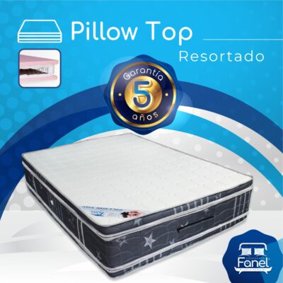 Colchón Pillow Top Resortado