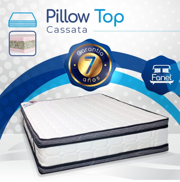 Colchón Pillow Top Cassata - Image 2